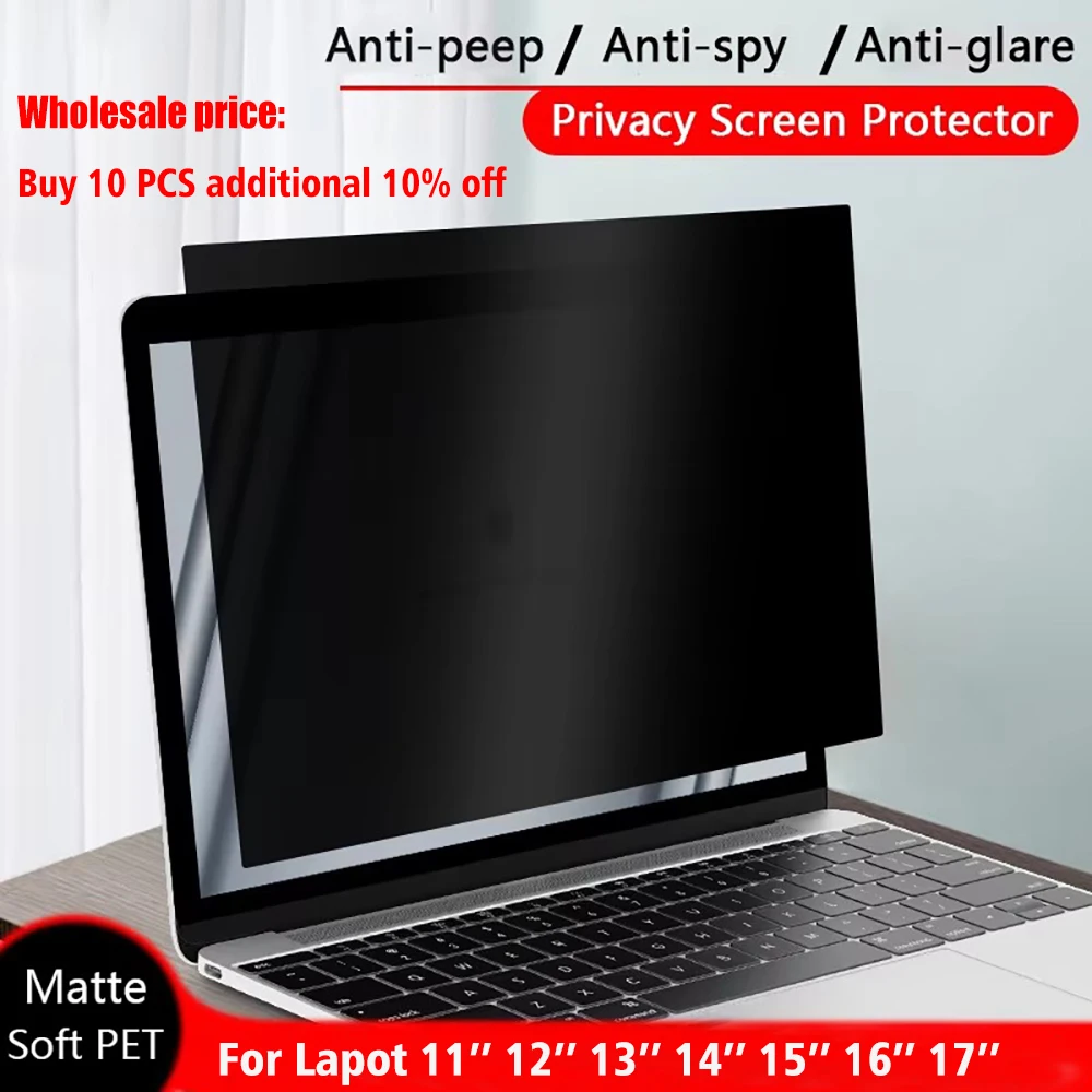 Laptop Privacy Screen Protector For Lenovo Xiaomi Dell HP PC Notebook 11-17 inch Anti-spy Filter Film Anti-glare Anti Blue Lihgt
Laptop Privacy Screen Protector For Lenovo Xiaomi Dell HP PC Notebook 11-17 inch Anti-spy Filter Film Anti-glare Anti Blue Lihgt