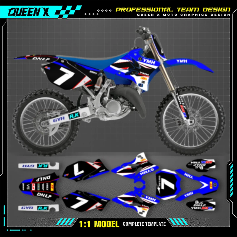 QUEEN X MOTO Motorcycle Graphics Decals For YAMAHA YZ125 250 2002 2003 2004 2005-2012 2013 2014 Motorcycle Decal Stickers 002
QUEEN X MOTO Motorcycle Graphics Decals For YAMAHA YZ125 250 2002 2003 2004 2005-2012 2013 2014 Motorcycle Decal Stickers 002