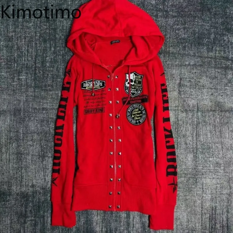 Kimotimo Punk Dark Skull Letter Printed Hoodie Women Harajuku Slim Fit Zipper Long Sleeve Coats Vintage Y2k Gothic Sweatshirts
Kimotimo Punk Dark Skull Letter Printed Hoodie Women Harajuku Slim Fit Zipper Long Sleeve Coats Vintage Y2k Gothic Sweatshirts