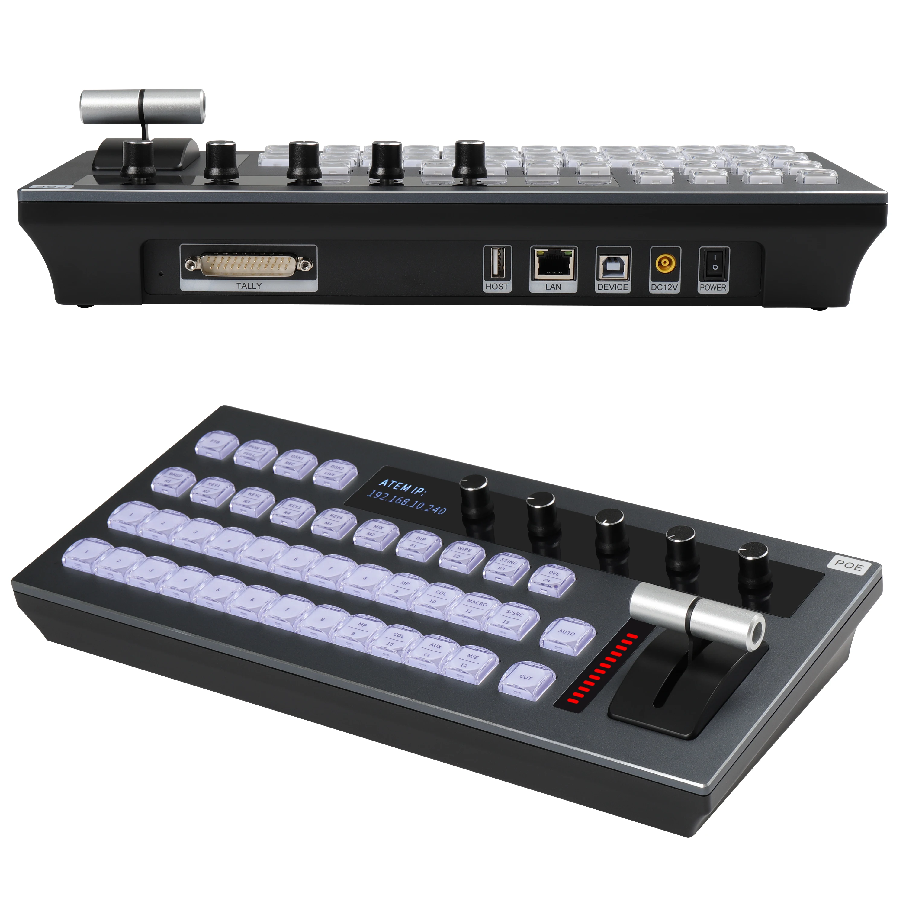 2026 Best Price Fast Delivery OEM Switchboard Control Panel KC700 ATEM Switcher Keyboard Audio and Video Live Broadcasting Sys
2026 Best Price Fast Delivery OEM Switchboard Control Panel KC700 ATEM Switcher Keyboard Audio and Video Live Broadcasting Sys