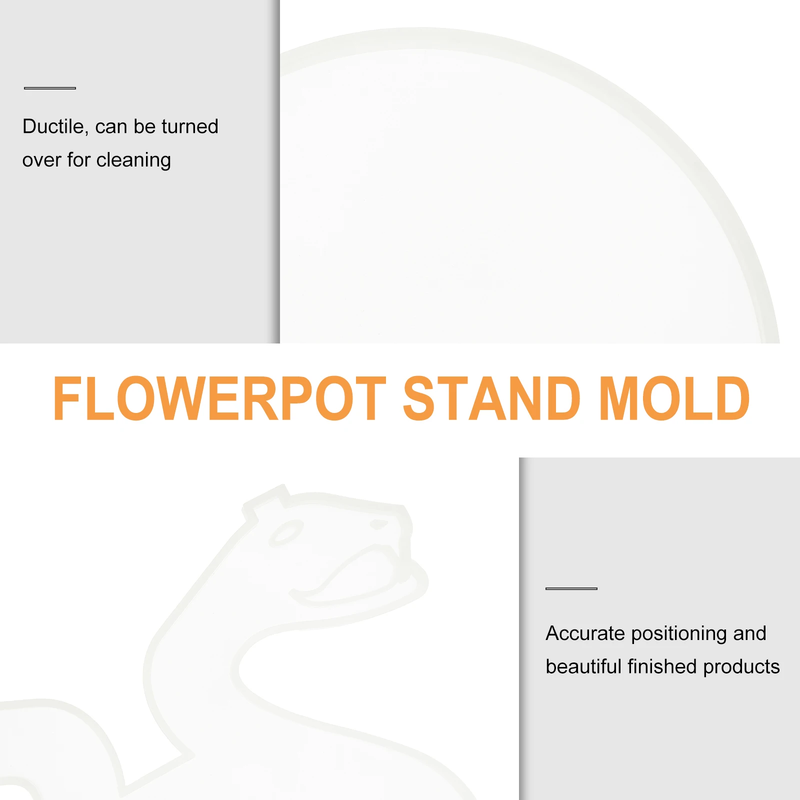 Display Rack Mold Silicone Resin Casting Flower Pot Stand Holder Decoration Bracket Plant Craft Nonstick Reusable Decor
Display Rack Mold Silicone Resin Casting Flower Pot Stand Holder Decoration Bracket Plant Craft Nonstick Reusable Decor