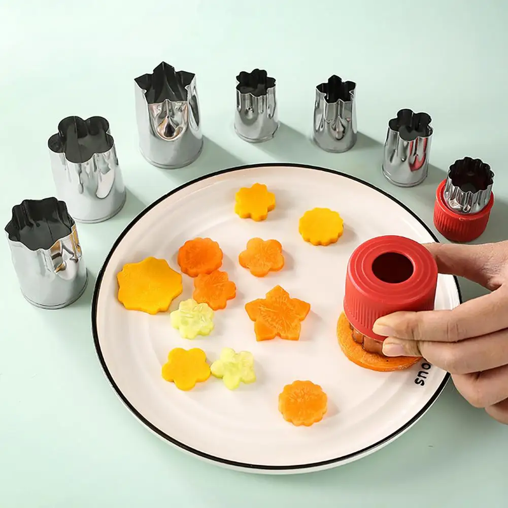 8Pcs Cookie Cutter Stainless Steel DIY Flower Animal Biscuit Cutter Cake Printing Embossing Die Kitchen Tool
8Pcs Cookie Cutter Stainless Steel DIY Flower Animal Biscuit Cutter Cake Printing Embossing Die Kitchen Tool