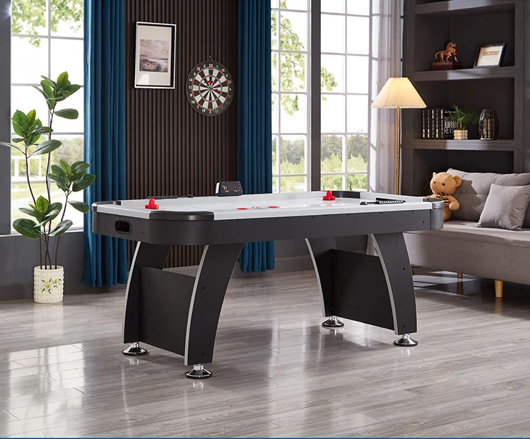 Factory Stock 6.5ft Mini Electric Air Hockey Game Table With Audio Electronic Scoring System
Factory Stock 6.5ft Mini Electric Air Hockey Game Table With Audio Electronic Scoring System