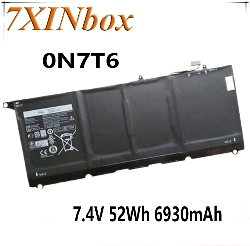 7XINbox 0N7T6 0DRRP RWT1R JD25G 0N7T6 7.4V 52Wh Laptop Battery For Dell XPS 13D XPS 13D-9343 XPS 13D-9343-1808T series
7XINbox 0N7T6 0DRRP RWT1R JD25G 0N7T6 7.4V 52Wh Laptop Battery For Dell XPS 13D XPS 13D-9343 XPS 13D-9343-1808T series