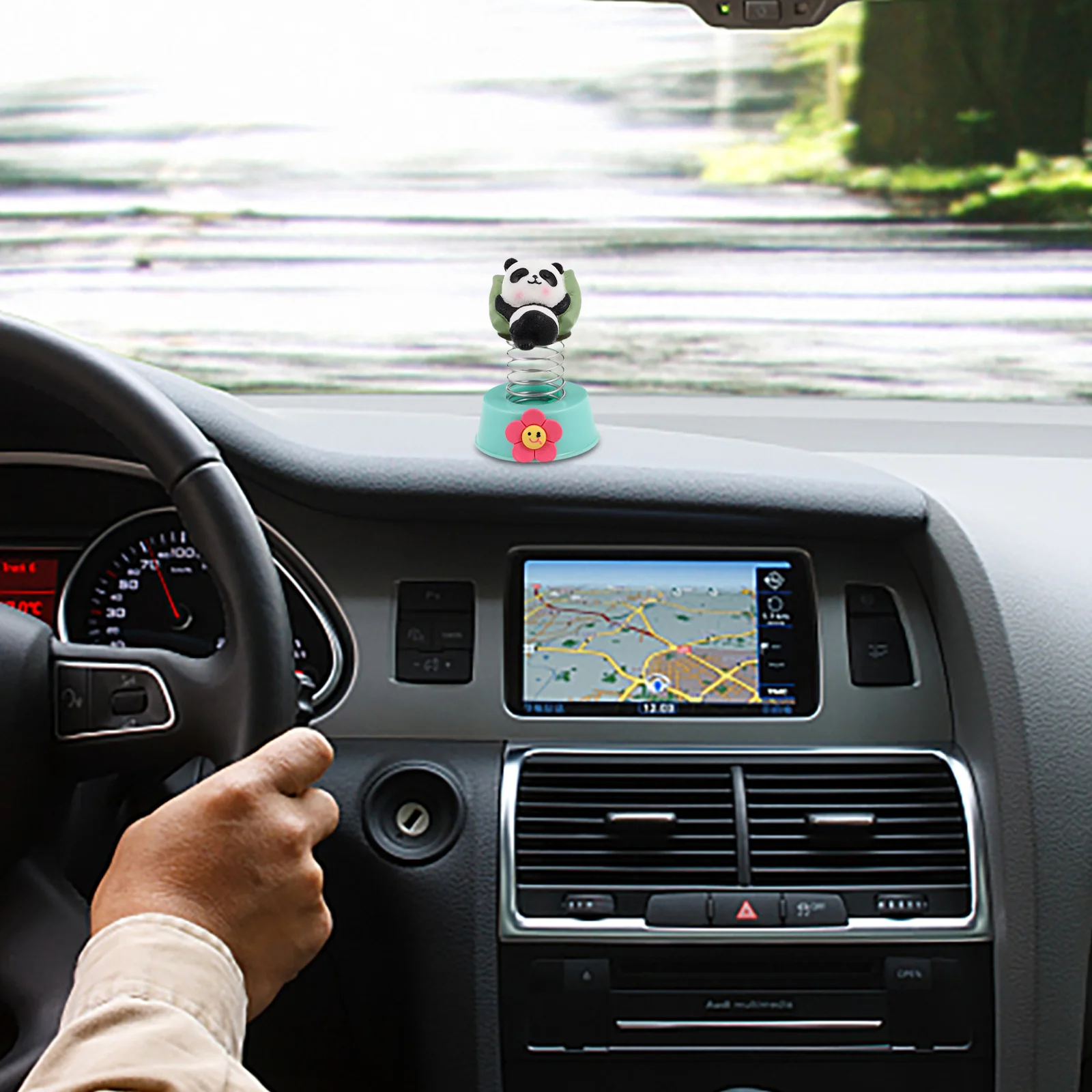 Panda Car Dashboard Decor Bobblehead Shaking Spring Ornament Cute Resin Auto Interior Accessory for Cars Home Desktop
Panda Car Dashboard Decor Bobblehead Shaking Spring Ornament Cute Resin Auto Interior Accessory for Cars Home Desktop