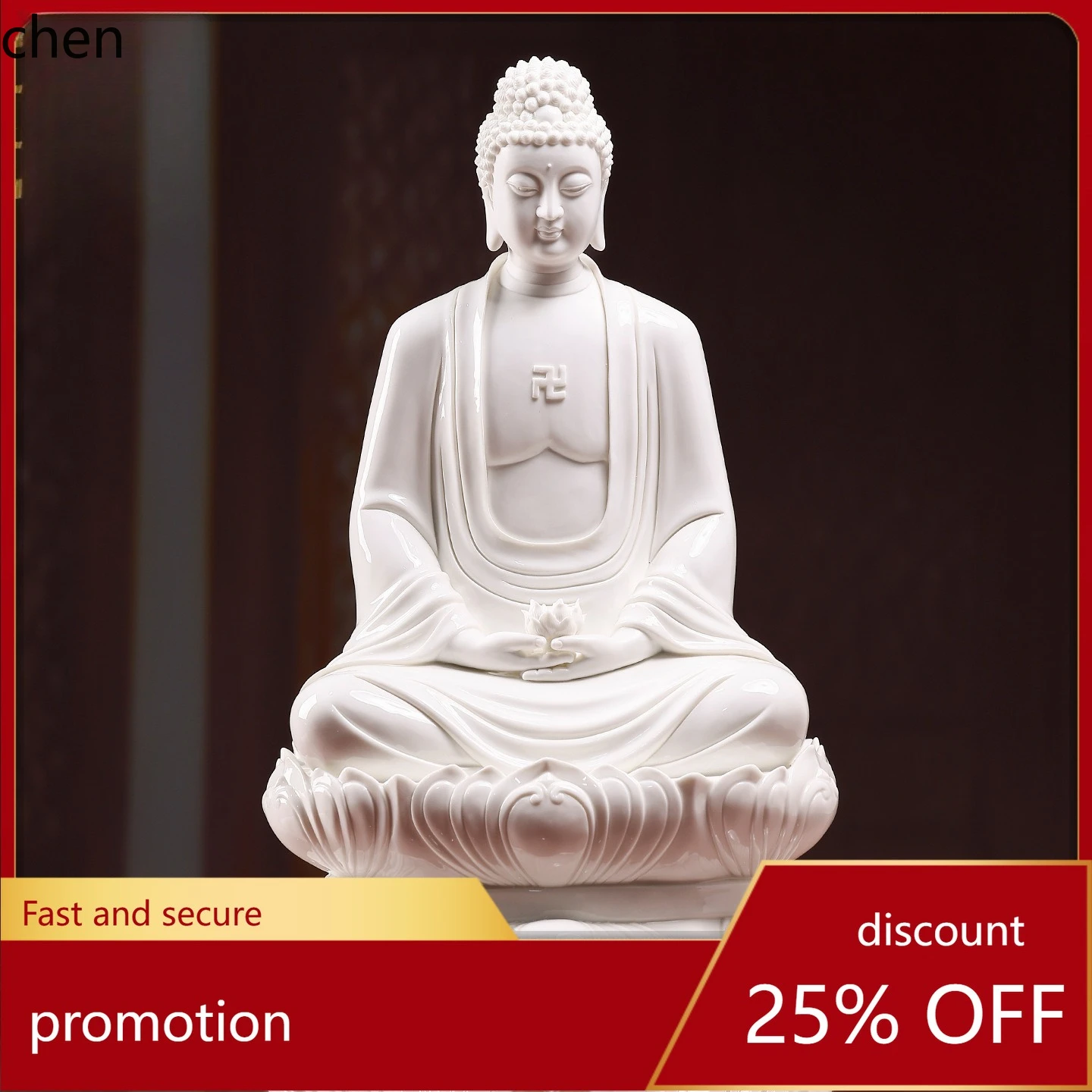 Cz white porcelain amitabha buddha sakyamuni tathagata buddha home decoration ornaments handicrafts
Cz white porcelain amitabha buddha sakyamuni tathagata buddha home decoration ornaments handicrafts