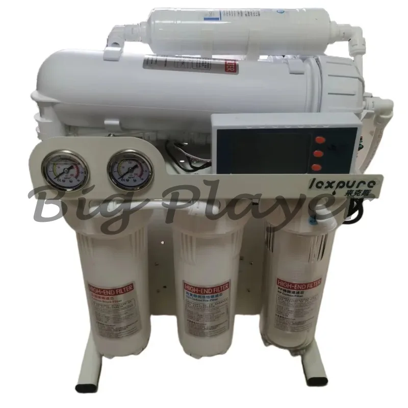 1600 Gpd Level 5 Filtering RO Reverse Osmosis System Filter System Aquarium Filter System Smart Auto Water Purifier
1600 Gpd Level 5 Filtering RO Reverse Osmosis System Filter System Aquarium Filter System Smart Auto Water Purifier