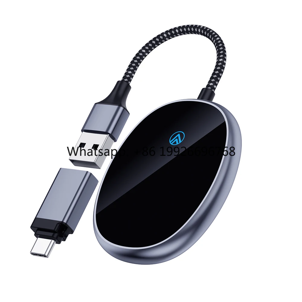 Portable Wireless CarPlay Adapter for Audi A5 Compatible with Android Auto Navigation Smart Wired System for Cars
Portable Wireless CarPlay Adapter for Audi A5 Compatible with Android Auto Navigation Smart Wired System for Cars