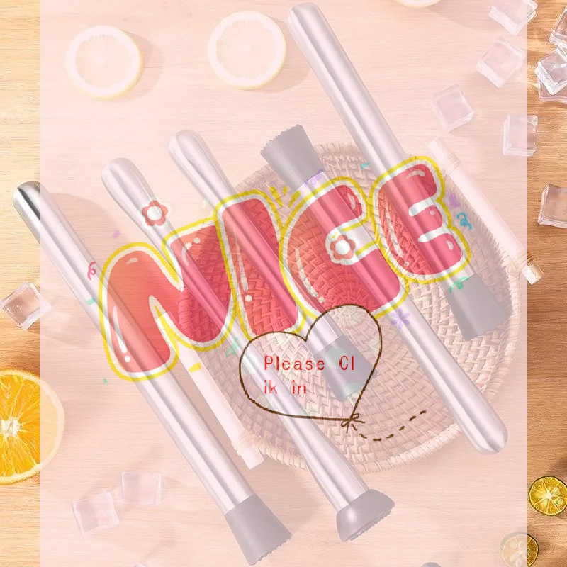 【BA】Stainless Steel Cocktail Muddler Shaker With Crushing Hammer DIY Drink Fruit Muddler Crushed Ice Barware Tool
【BA】Stainless Steel Cocktail Muddler Shaker With Crushing Hammer DIY Drink Fruit Muddler Crushed Ice Barware Tool