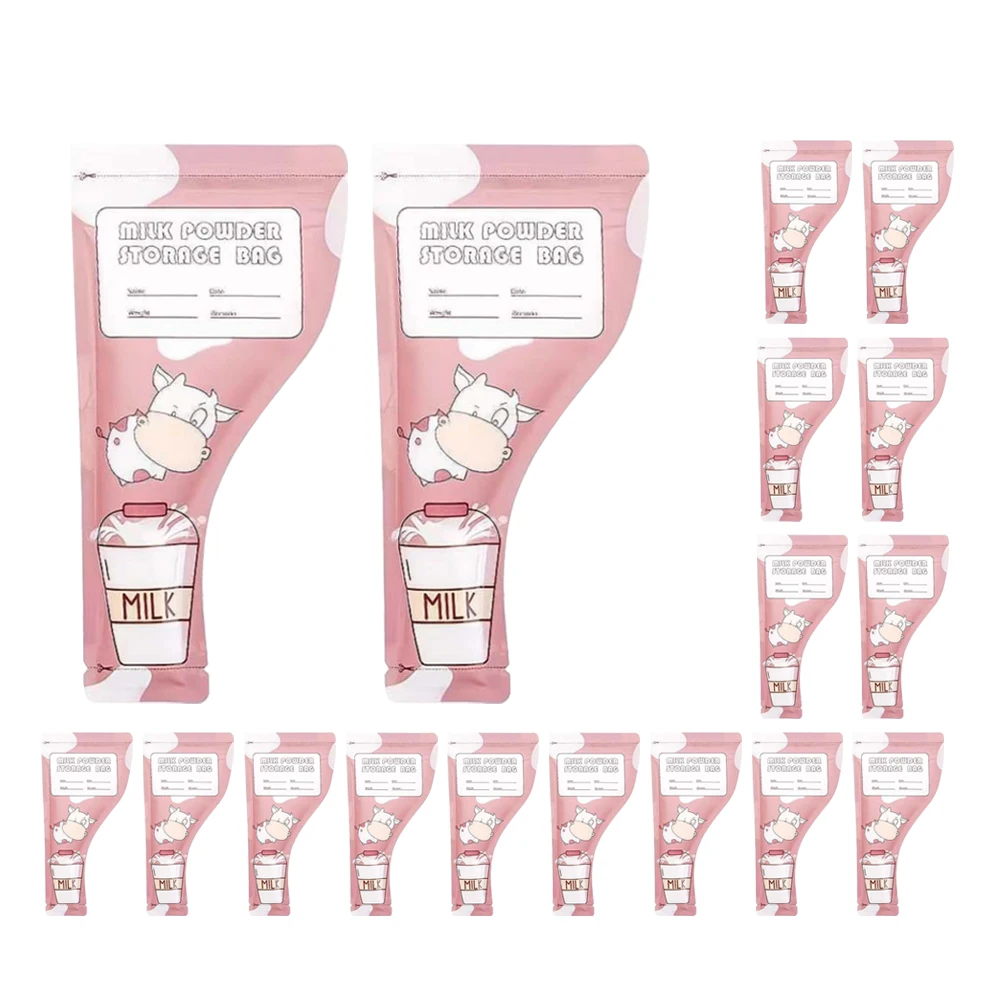 30pcs Milk Powder Bags Large Capacity Disposable Formula Bag Leakproof Disposable Storage Pouches Baby Formula Travel Pink
30pcs Milk Powder Bags Large Capacity Disposable Formula Bag Leakproof Disposable Storage Pouches Baby Formula Travel Pink
