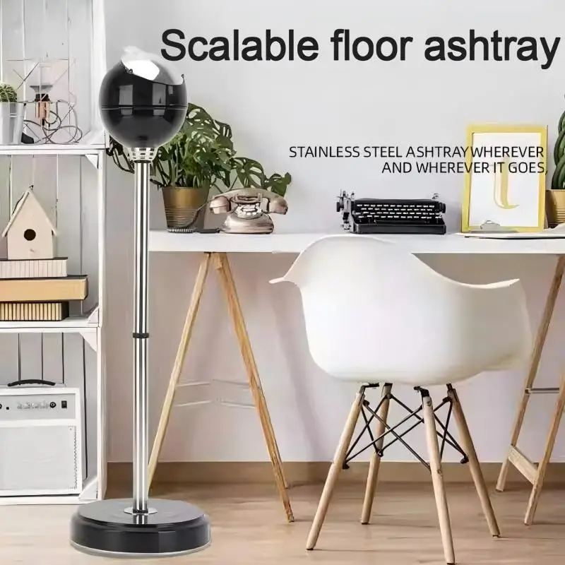 Retractable Billiards Ashtray Floor Standing Home Decoration Ornament Indoor and Outdoor Vertical Ashtray Smoking Accessories
Retractable Billiards Ashtray Floor Standing Home Decoration Ornament Indoor and Outdoor Vertical Ashtray Smoking Accessories