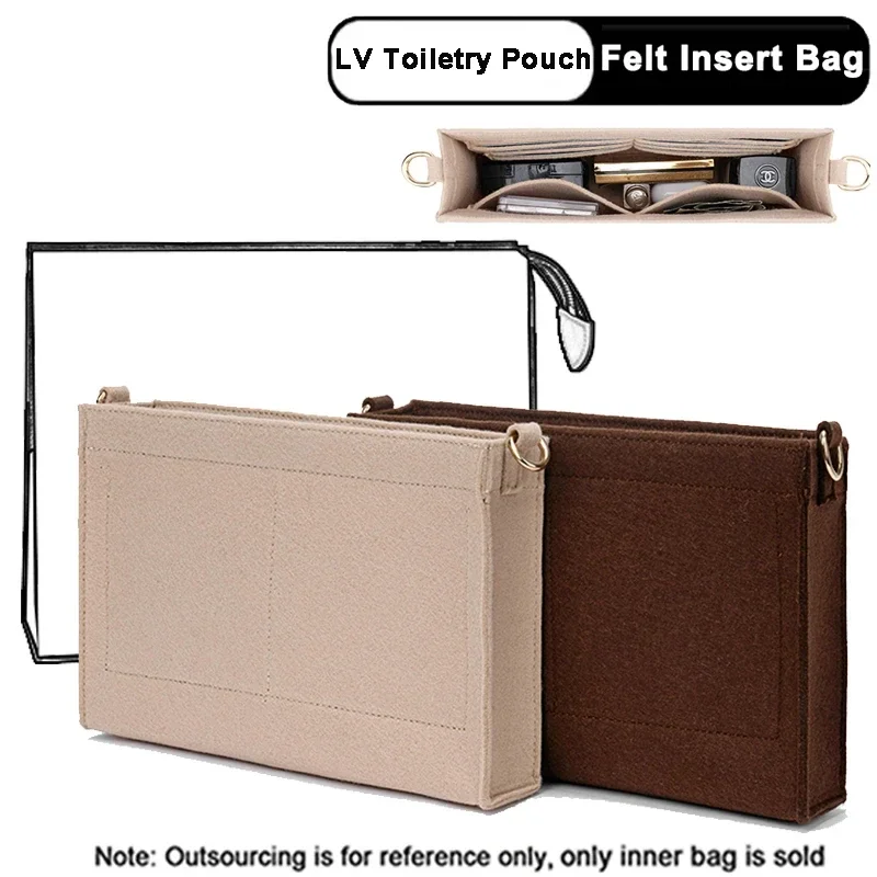 Bag Storage Sorting Felt Inner Liner Accessory For LV Toiletry Pouch 19 26 Bathroom Bag Organizer DIY Upgrade Modification Part
Bag Storage Sorting Felt Inner Liner Accessory For LV Toiletry Pouch 19 26 Bathroom Bag Organizer DIY Upgrade Modification Part