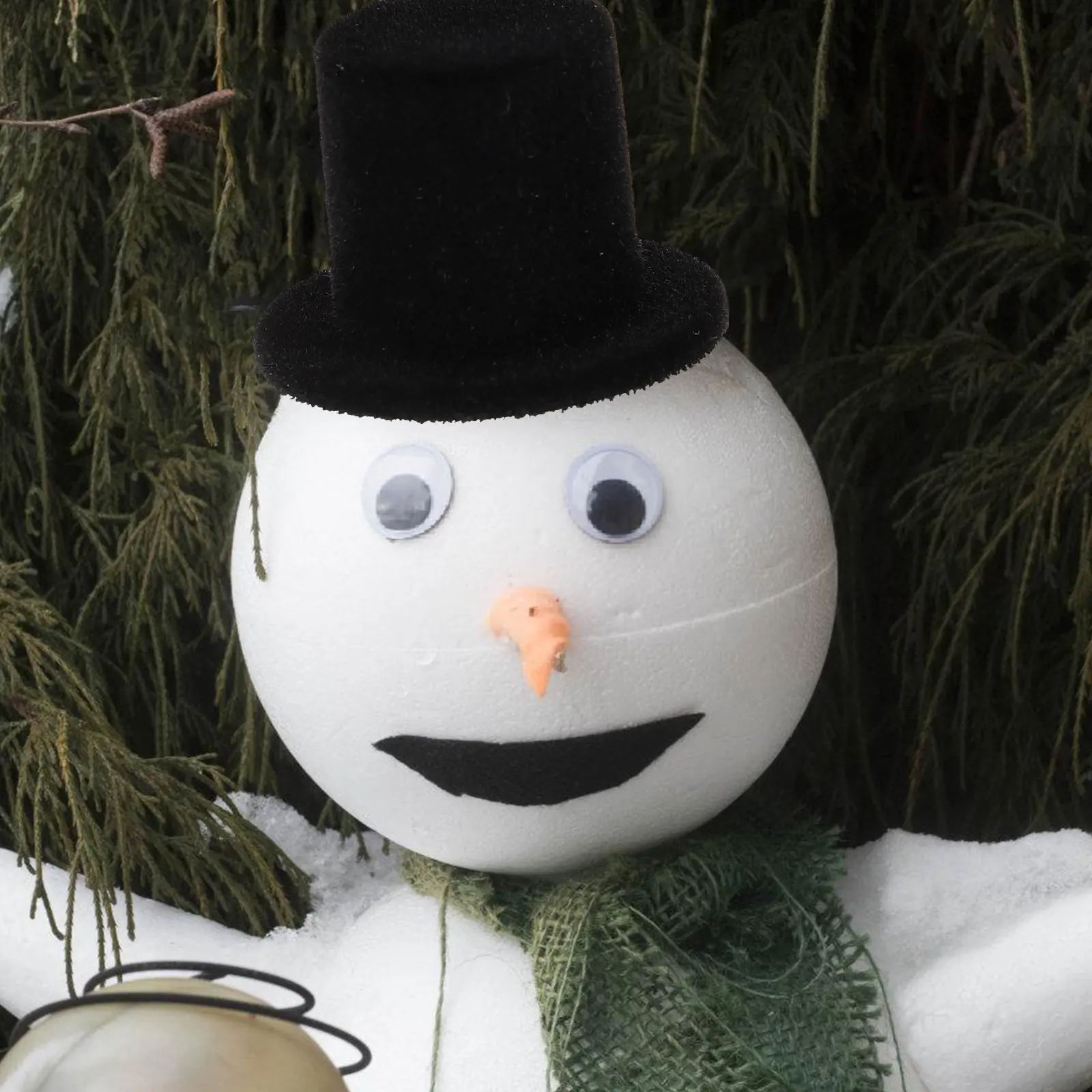 20Pcs Mini Tops Hat Resin Flock Material Small Craft Cap Decoration Snowman Ornament for DIY Handicraft 0.94x0.67 Inch
20Pcs Mini Tops Hat Resin Flock Material Small Craft Cap Decoration Snowman Ornament for DIY Handicraft 0.94x0.67 Inch