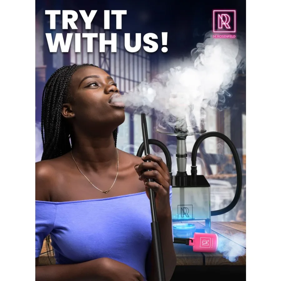 Pink Hookah Pump with 1300 mAh Rechargeable Battery Electric Hookah Air Pump Kit with Led Light Mini Hookah Pump Starter Univer
Pink Hookah Pump with 1300 mAh Rechargeable Battery Electric Hookah Air Pump Kit with Led Light Mini Hookah Pump Starter Univer
