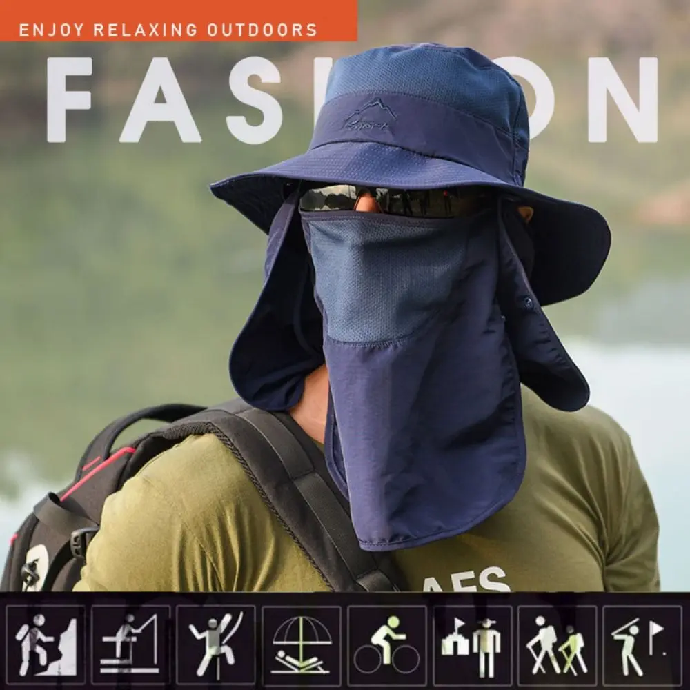 Quick Drying Summer Fisherman Cap UV Protection Breathable Removable Visor Hat Protective Cover Ear Flap UV Protection Hat
Quick Drying Summer Fisherman Cap UV Protection Breathable Removable Visor Hat Protective Cover Ear Flap UV Protection Hat