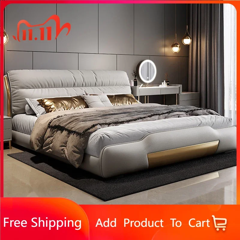 Modern Nordic Double Bed Kawaii High End Twin Frame Double Bed King Size Girl Boys Letti Matrimoniali Furniture For Bedroom
Modern Nordic Double Bed Kawaii High End Twin Frame Double Bed King Size Girl Boys Letti Matrimoniali Furniture For Bedroom