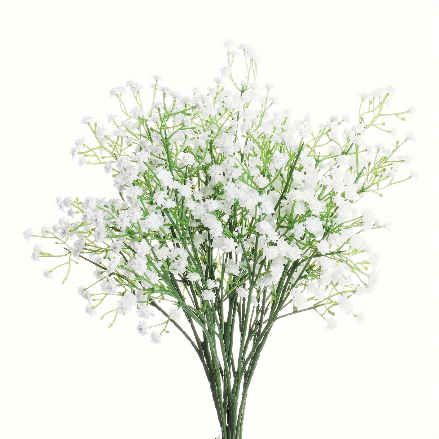 10 Pcs Delicate Artificial Babys Breath Gypsophila Silk Flowers Bouquet - Perfect for Spring, Wedding, and Decor - No Container
10 Pcs Delicate Artificial Babys Breath Gypsophila Silk Flowers Bouquet - Perfect for Spring, Wedding, and Decor - No Container