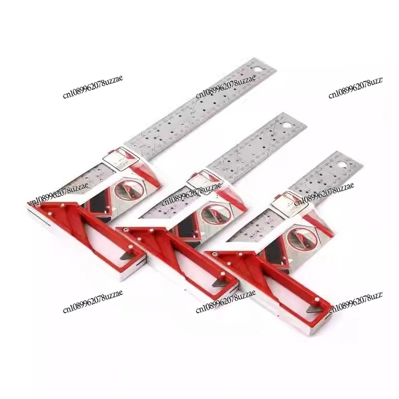 Stainless Steel Square 45 90 Degrees Woodworking Ruler Wide Seat Angle Ruler 45 90 Degrees Angle, Aluminum Alloy Ruler Black
Stainless Steel Square 45 90 Degrees Woodworking Ruler Wide Seat Angle Ruler 45 90 Degrees Angle, Aluminum Alloy Ruler Black