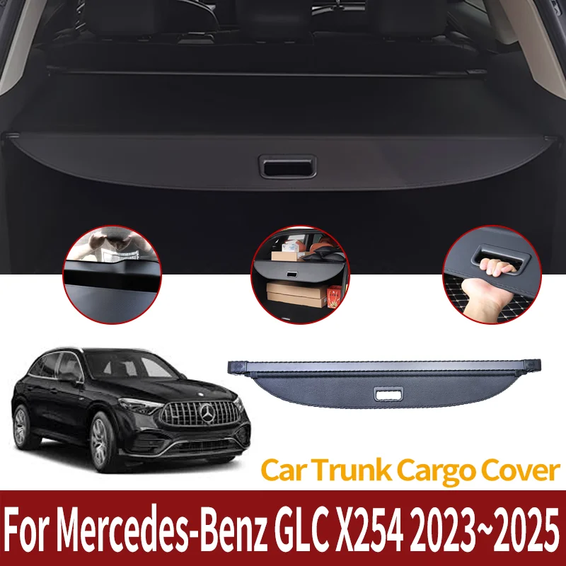 Автомобильные аксессуары для Mercedes-Benz GLC X254 2023 ~ 2025 2024 MK2, чехлы для заднего багажника, выдвижная перегородка для багажника, абажур
Автомобильные аксессуары для Mercedes-Benz GLC X254 2023 ~ 2025 2024 MK2, чехлы для заднего багажника, выдвижная перегородка для багажника, абажур