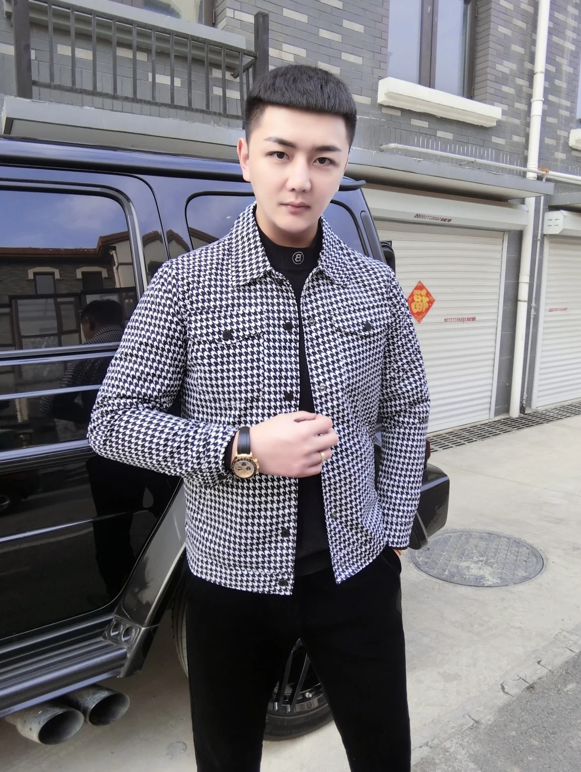 Мужская повседневная куртка Royal Baron V2023: модный приталенный пиджак в клетку для молодежи, хлопок
Мужская повседневная куртка Royal Baron V2023: модный приталенный пиджак в клетку для молодежи, хлопок