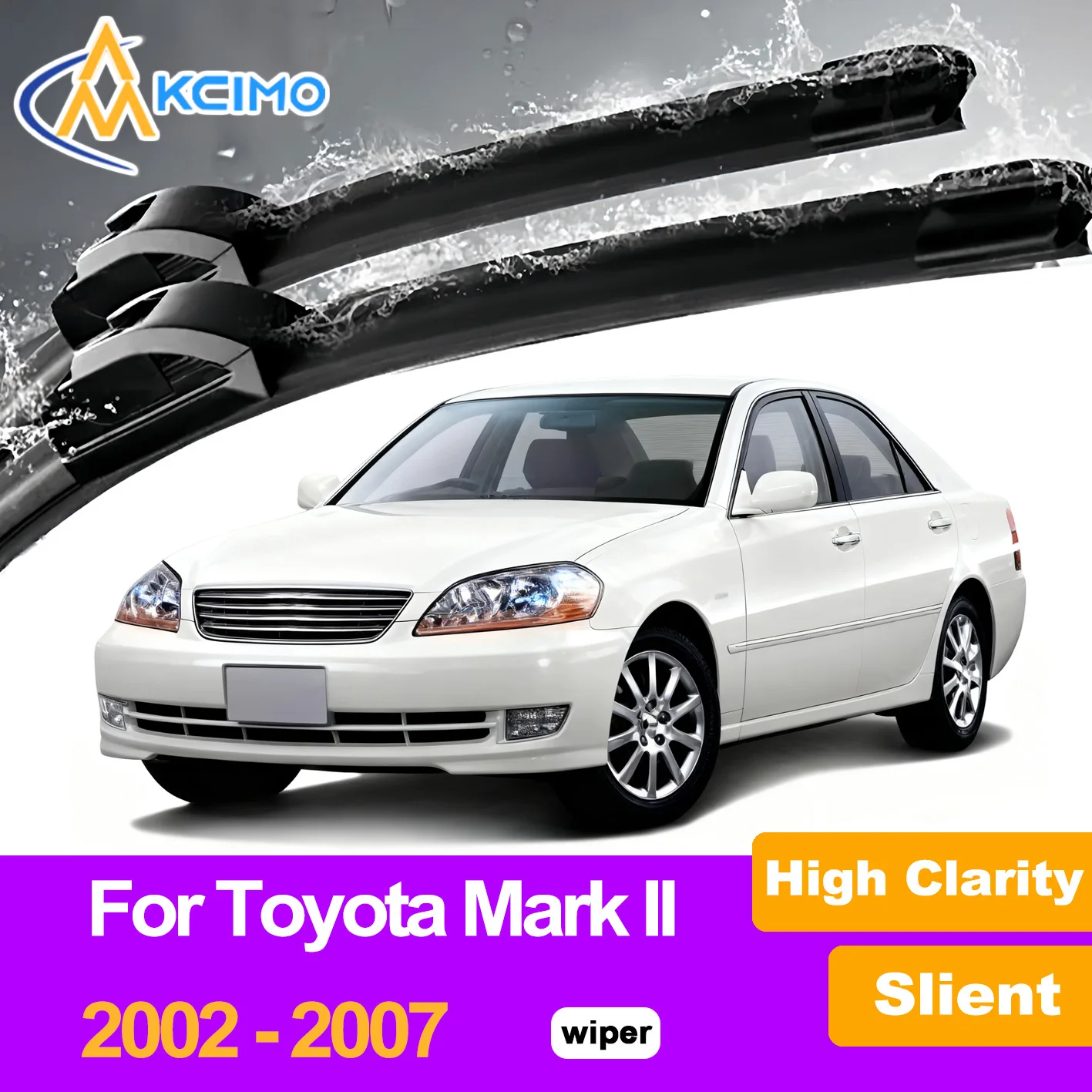 2Pcs Front Windshield Wiper Blades For Toyota Mark II X110 2002-2007 Windscreen Window Car Accessories
2Pcs Front Windshield Wiper Blades For Toyota Mark II X110 2002-2007 Windscreen Window Car Accessories