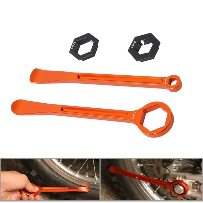Universal Motorcycle CNC 32mm 27/22mm 13mm/10mm Tire Lever Wrench Tool For KTM Honda Suzuki Husqvarna Husaberg Yamaha Kawasaki
Universal Motorcycle CNC 32mm 27/22mm 13mm/10mm Tire Lever Wrench Tool For KTM Honda Suzuki Husqvarna Husaberg Yamaha Kawasaki