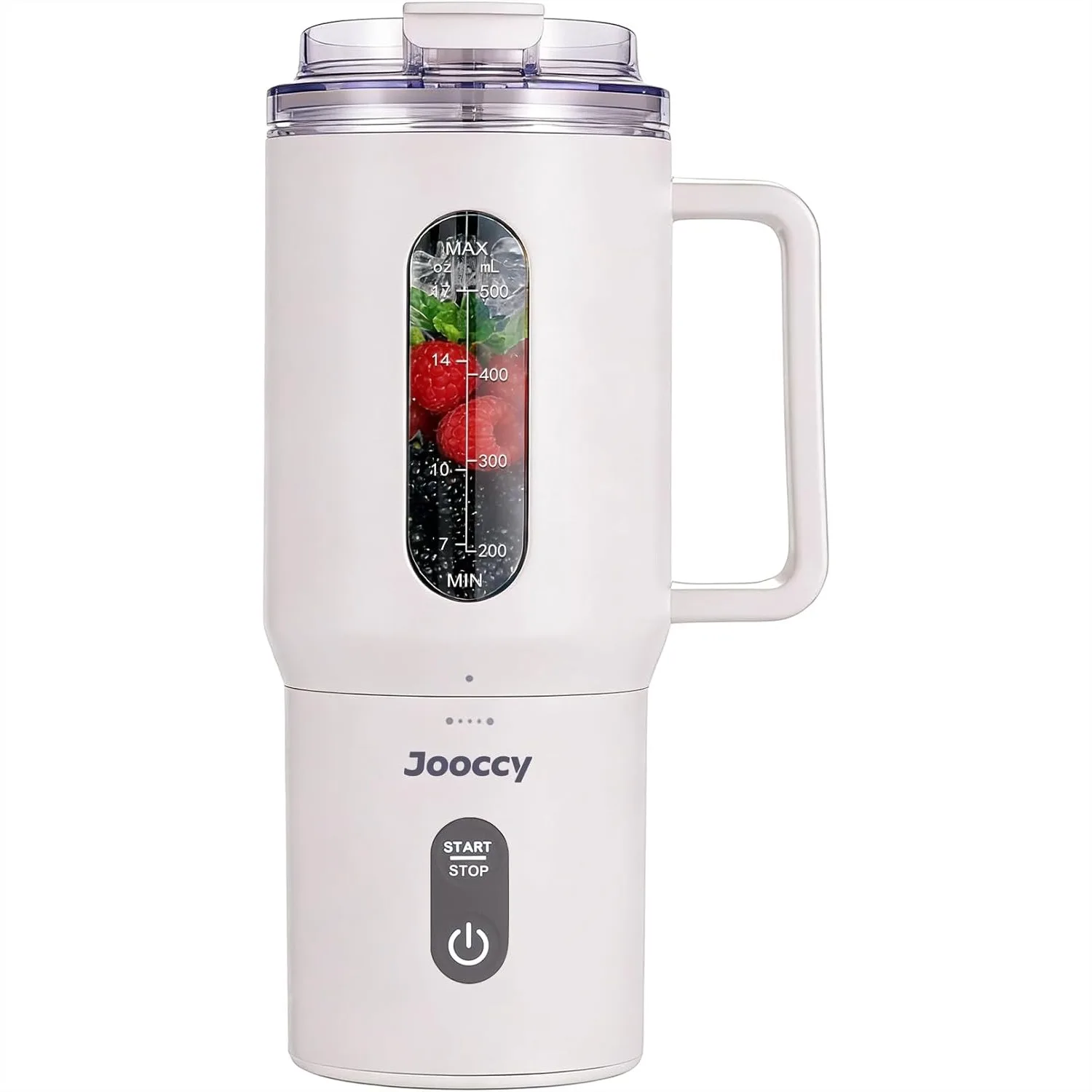 18oz Portable Blender, Cordless Travel Blender for Smoothie with Ice Crushing Blades, Auto Reverse Blending
18oz Portable Blender, Cordless Travel Blender for Smoothie with Ice Crushing Blades, Auto Reverse Blending