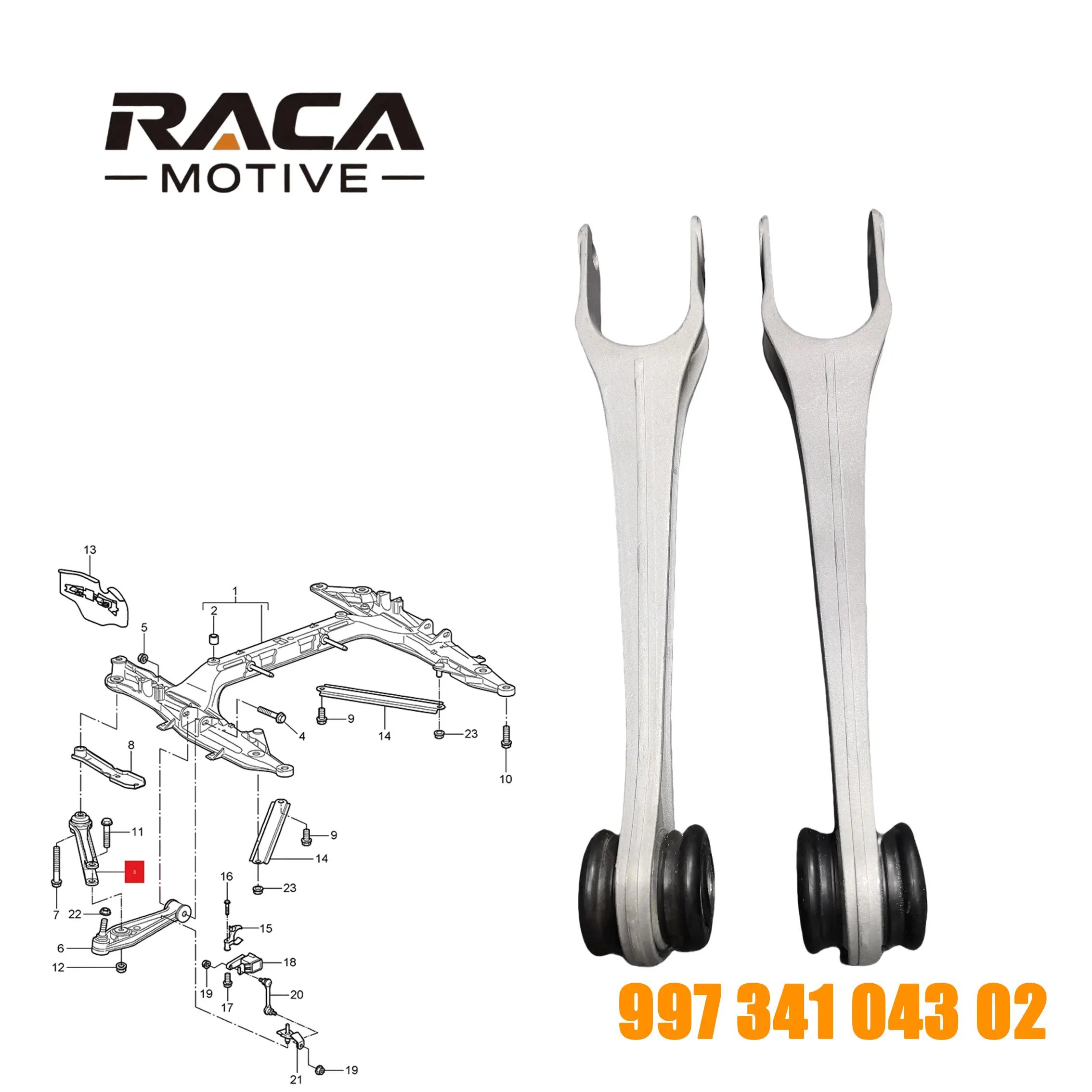 Front axle suspension control arm For Porsche911(997) BOXSTER/ Spyder (987) CAYMAN(987) 2004-2013 99734104300 99734104302
Front axle suspension control arm For Porsche911(997) BOXSTER/ Spyder (987) CAYMAN(987) 2004-2013 99734104300 99734104302