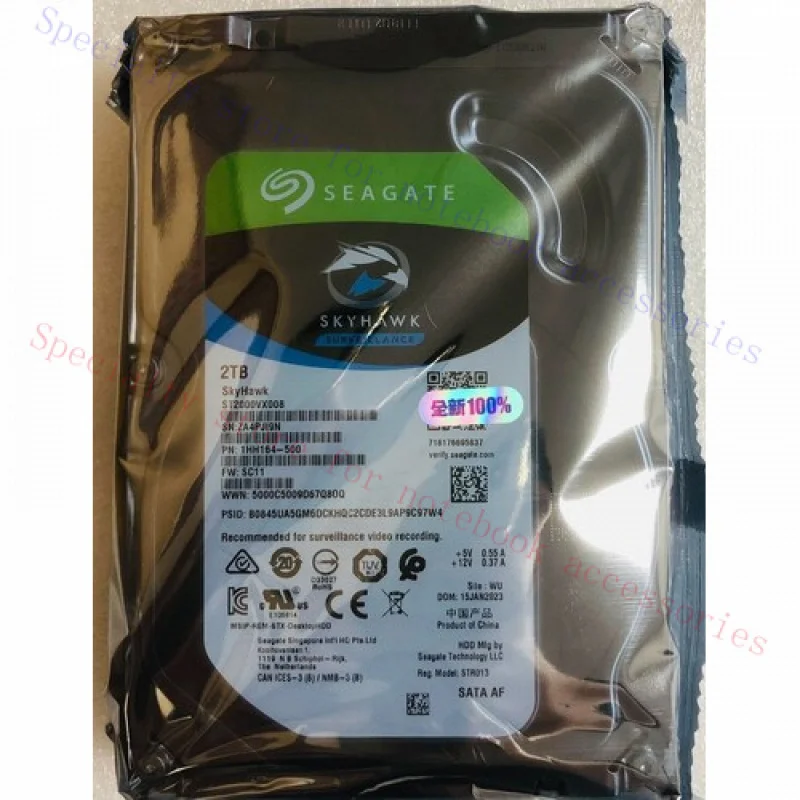 R+ For Seagate SkyHawk ST2000VX008 SATA 2TB 3.5" Internal HardDrive CCTV DVR NVR
R+ For Seagate SkyHawk ST2000VX008 SATA 2TB 3.5" Internal HardDrive CCTV DVR NVR