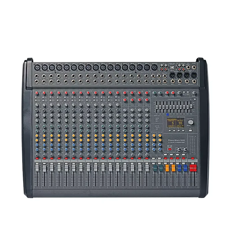 High Quality Wholesale Powermate 1600-3 Mixer Dual 99 DSP Professional Digital Audio Mixer Mikser
High Quality Wholesale Powermate 1600-3 Mixer Dual 99 DSP Professional Digital Audio Mixer Mikser