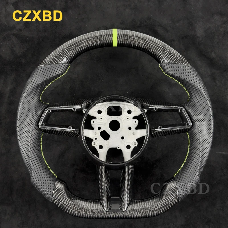 For Porsche 911 Real Carbon Fiber Steering Wheel High Quality Leather Sport Wheel Customized
For Porsche 911 Real Carbon Fiber Steering Wheel High Quality Leather Sport Wheel Customized