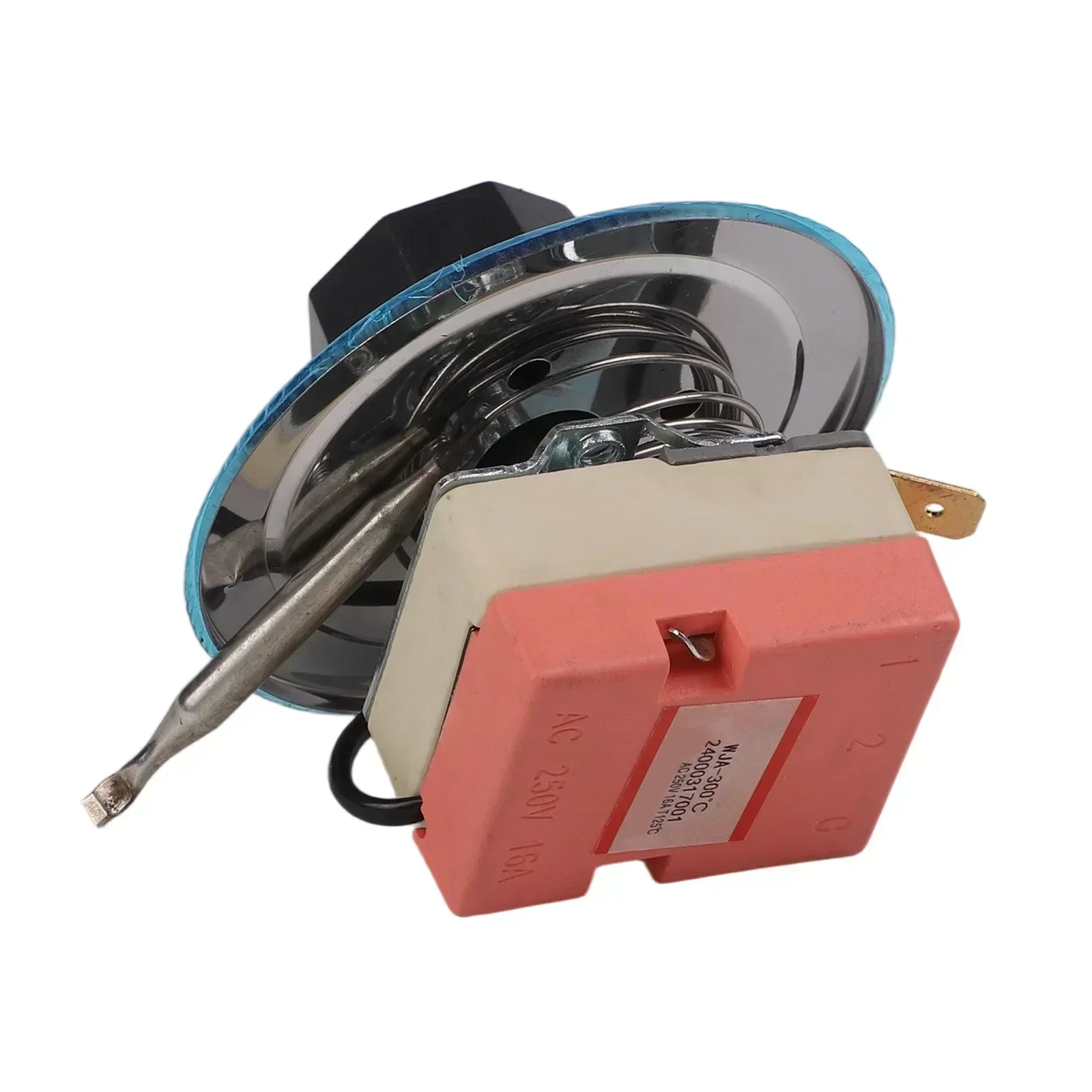 AC 250V Thermostat Adjustable Thermostat Kitchen Appliance Parts Black Thermostat Capillary Tube Design Easy Installation
AC 250V Thermostat Adjustable Thermostat Kitchen Appliance Parts Black Thermostat Capillary Tube Design Easy Installation