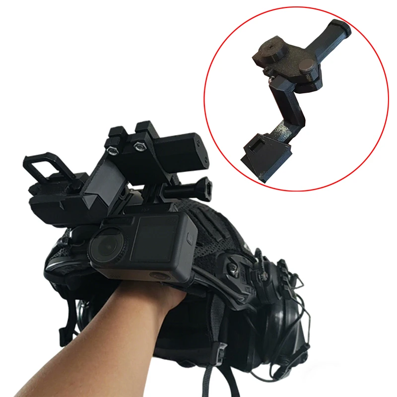 1PCS For GoPro Action Camera Mounting Bracket Helmet Adapter Angel Adjustable Connection Holder for L4G24 Dump Truck Accessory
1PCS For GoPro Action Camera Mounting Bracket Helmet Adapter Angel Adjustable Connection Holder for L4G24 Dump Truck Accessory
