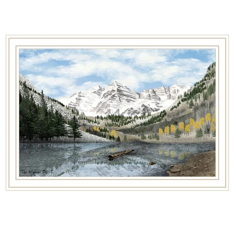 Maroon Bells White Framed Wall Art Print by Billy Jacobs for Living Room or Bedroom Decor
Maroon Bells White Framed Wall Art Print by Billy Jacobs for Living Room or Bedroom Decor
