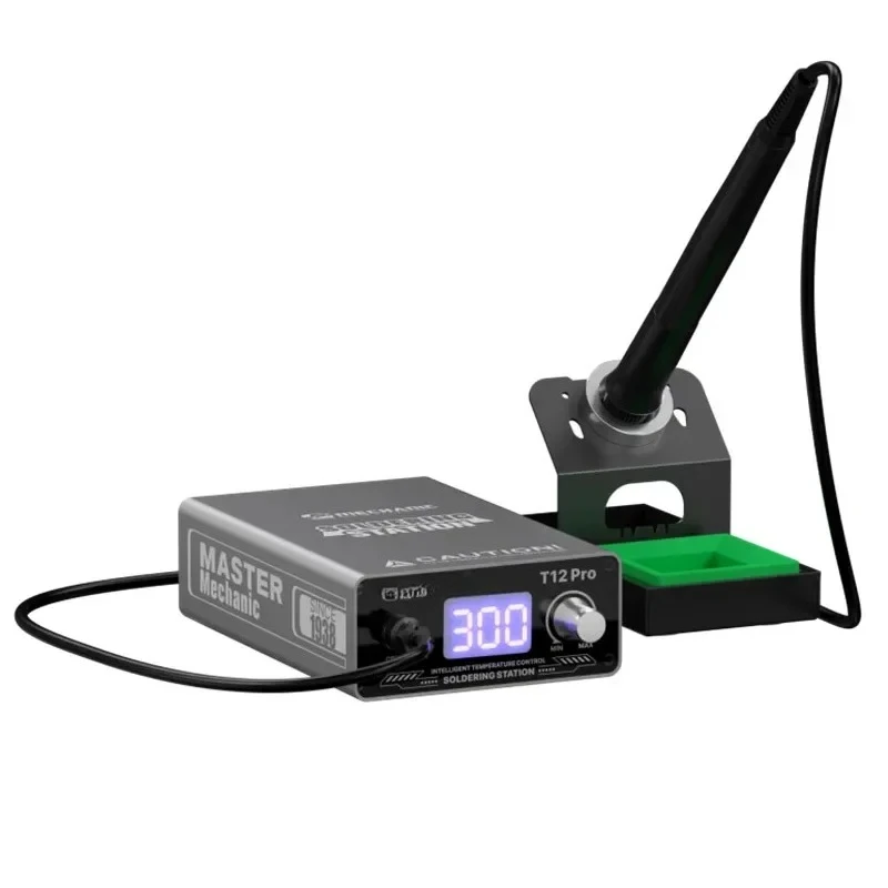 MECHANIC T12 PRO Intelligent Soldering Station 75W High-power 2S Rapid Heating Precise Temperature Control Welding Station
MECHANIC T12 PRO Intelligent Soldering Station 75W High-power 2S Rapid Heating Precise Temperature Control Welding Station