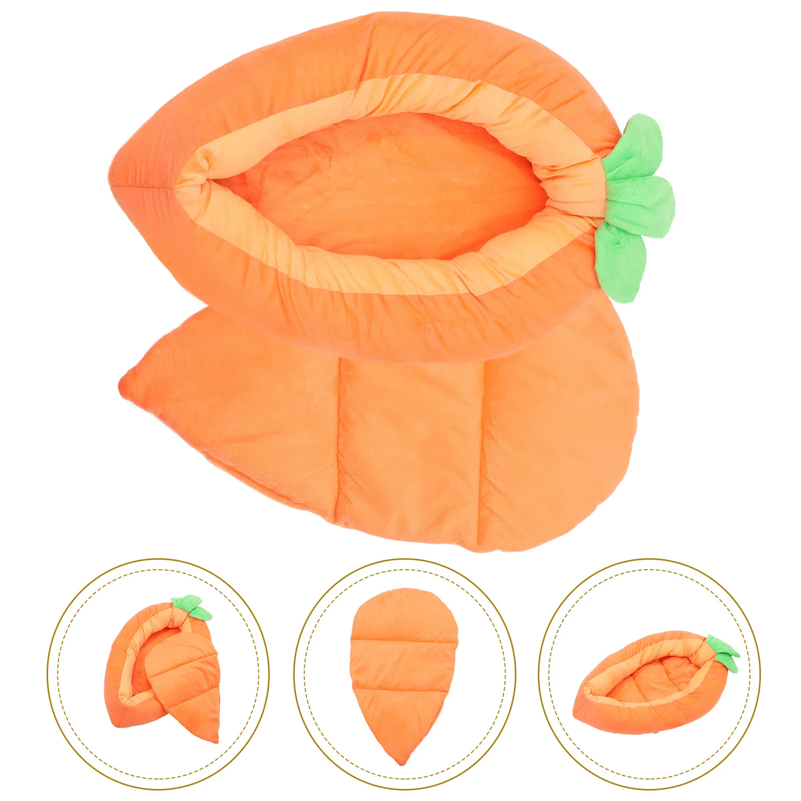 Carrot Shaped Rabbit Bed Soft Warm Pet Nest Indoor Small Dog Cat Guinea Pig Chinchilla Sleeping Nest Bunny Bed
Carrot Shaped Rabbit Bed Soft Warm Pet Nest Indoor Small Dog Cat Guinea Pig Chinchilla Sleeping Nest Bunny Bed