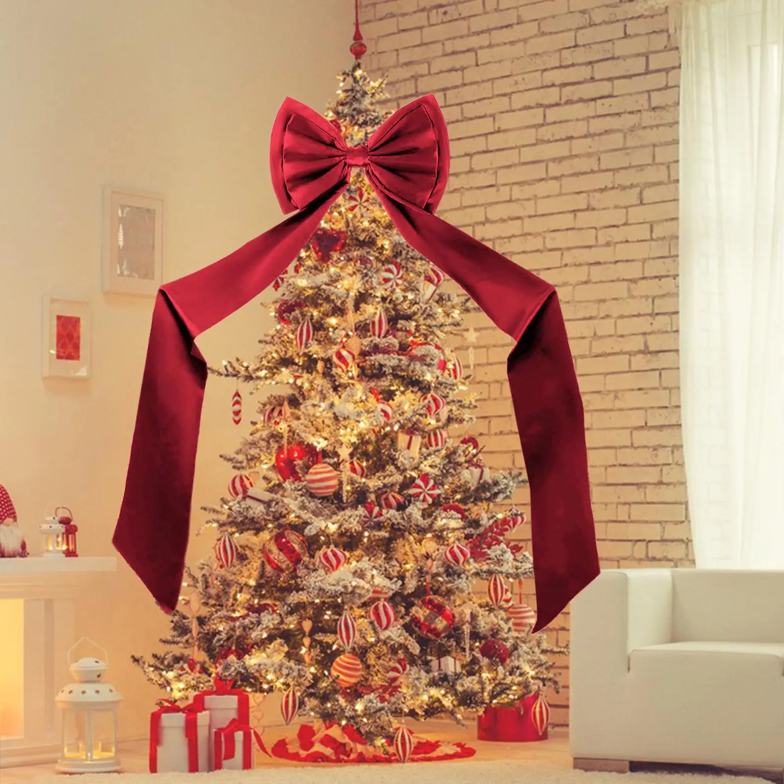 Large Bow Centerpiece Polyester Decorative Wall Hanging for Party Supplies and Wedding Room Decor
Large Bow Centerpiece Polyester Decorative Wall Hanging for Party Supplies and Wedding Room Decor