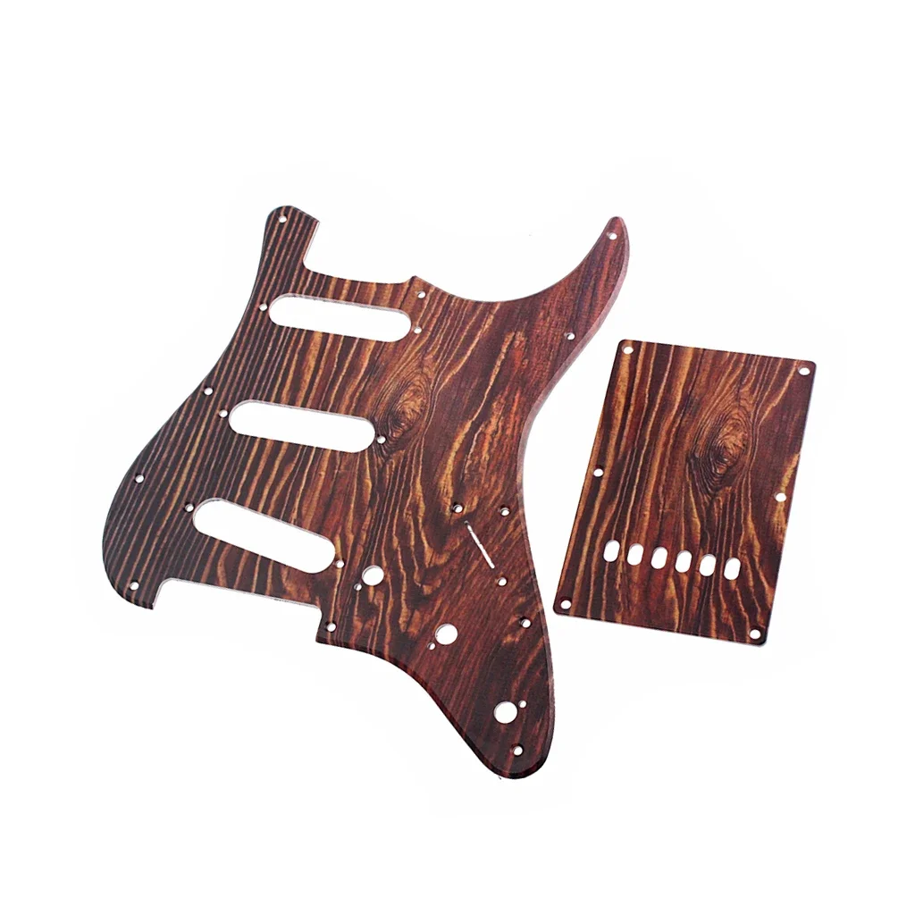 Задняя пластина накладки гитары SSS Strat — 3-слойная защита для электрогитары в стиле Fender
Задняя пластина накладки гитары SSS Strat — 3-слойная защита для электрогитары в стиле Fender