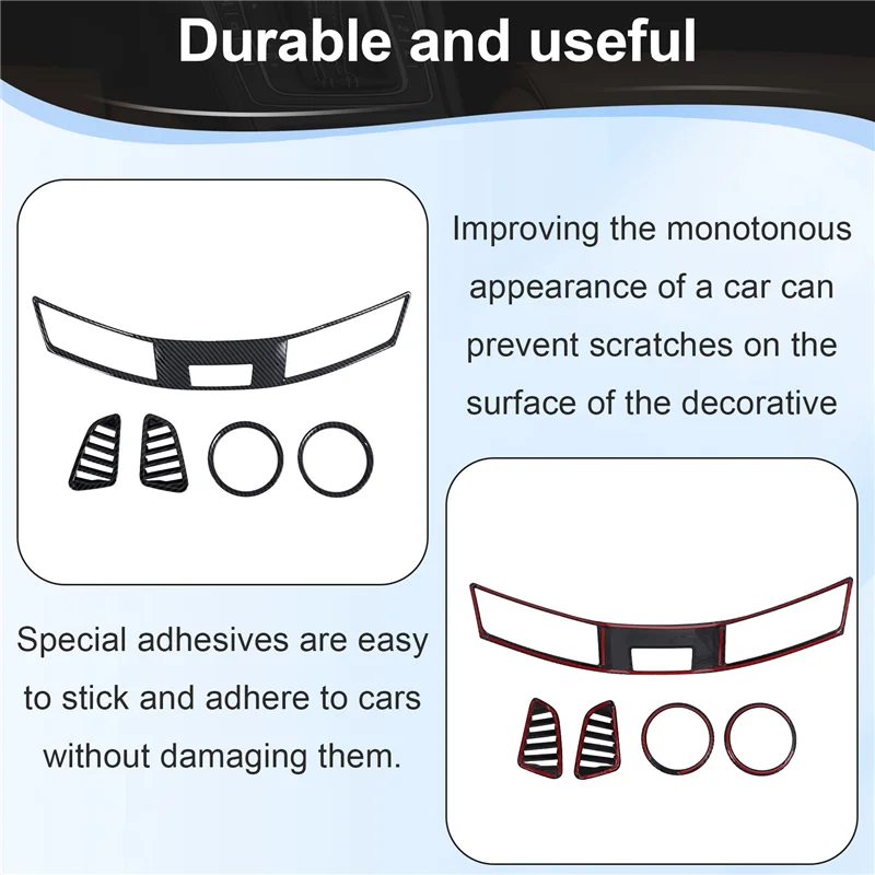 For Nissan Navara NP300 2015-2020 Carbon Fibre ABS Car Air Conditioner AC Outlet Vent Frame Cover Trim Accessories, 5PCS
For Nissan Navara NP300 2015-2020 Carbon Fibre ABS Car Air Conditioner AC Outlet Vent Frame Cover Trim Accessories, 5PCS