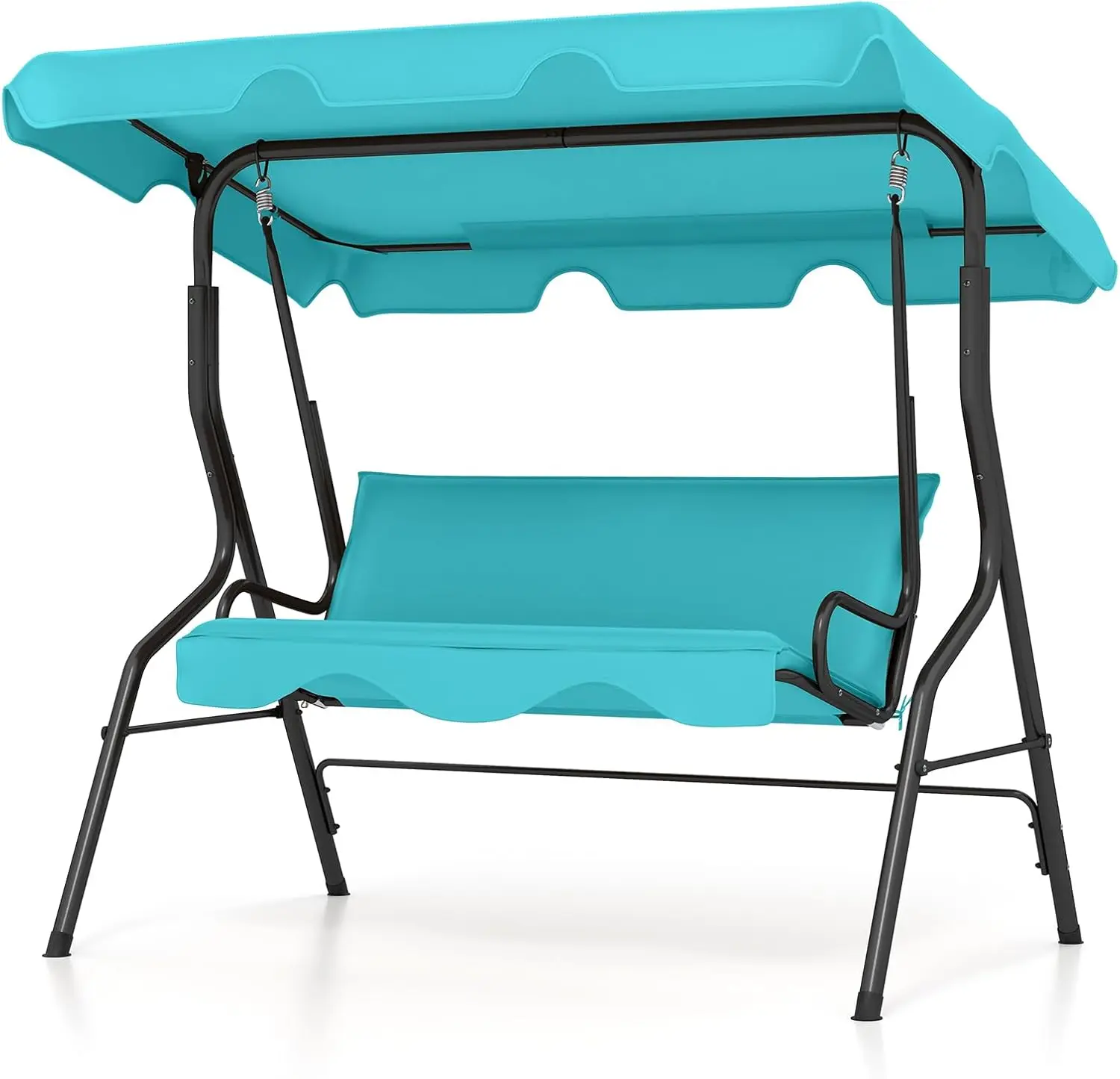 3 Person Porch Swing, Patio with Removable Cushion & Powder-Coated Steel Frame, Outdoor Swing with
3 Person Porch Swing, Patio with Removable Cushion & Powder-Coated Steel Frame, Outdoor Swing with