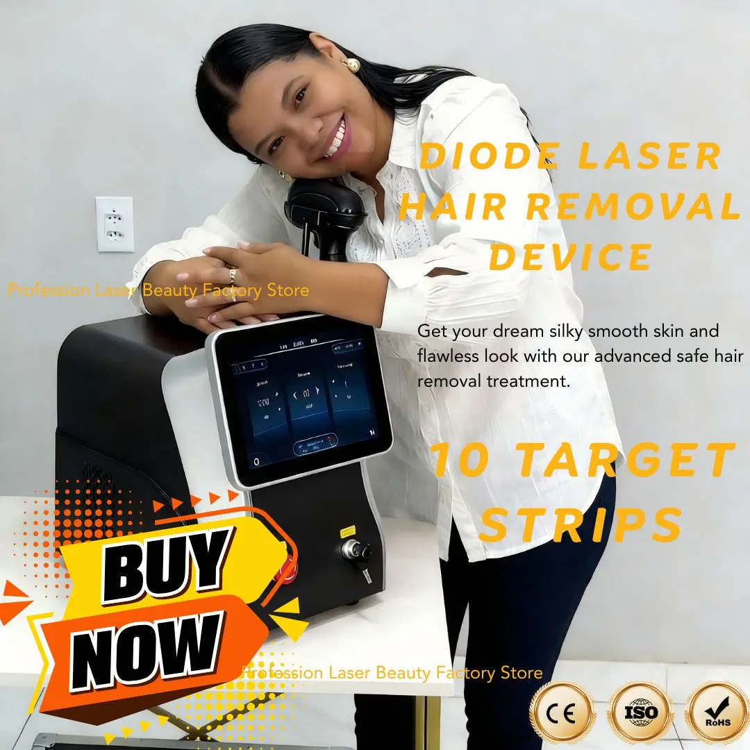 10 Target Strips 808nm Laser Hair Removal Machine 4000W Professional Diode Alexandrite Ice Titanium Permanent Device Salon
10 Target Strips 808nm Laser Hair Removal Machine 4000W Professional Diode Alexandrite Ice Titanium Permanent Device Salon