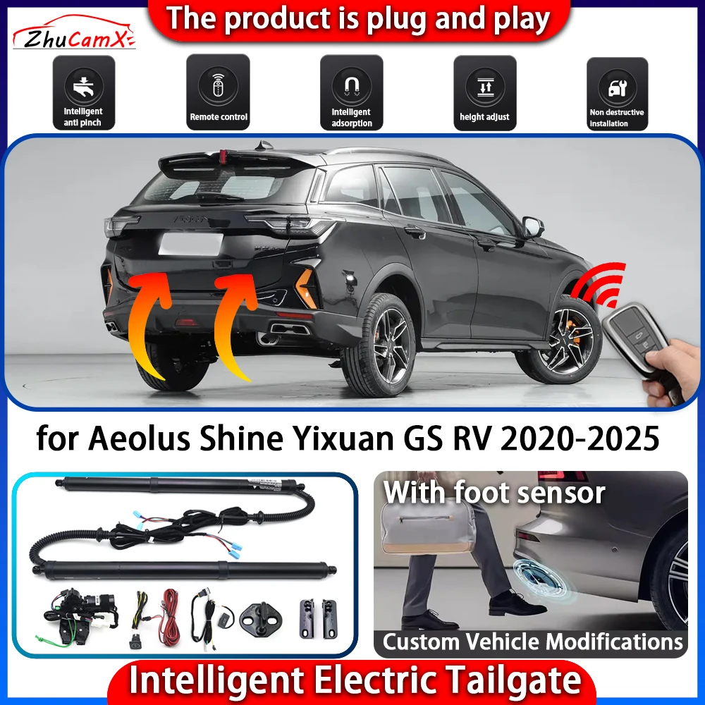 Smart Powered Tailgate System for Aeolus Shine Yixuan GS RV 2020-2025 Automatic Intelligent Electric Trunk Lift Control Kit
Smart Powered Tailgate System for Aeolus Shine Yixuan GS RV 2020-2025 Automatic Intelligent Electric Trunk Lift Control Kit