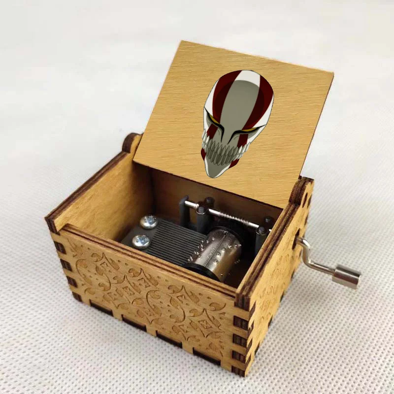 Music Box Wooden Hand Cranked Boy Girl Birthday Gift Kids Christmas Halloween Gifts For anime Bleach Cartoon music box
Music Box Wooden Hand Cranked Boy Girl Birthday Gift Kids Christmas Halloween Gifts For anime Bleach Cartoon music box