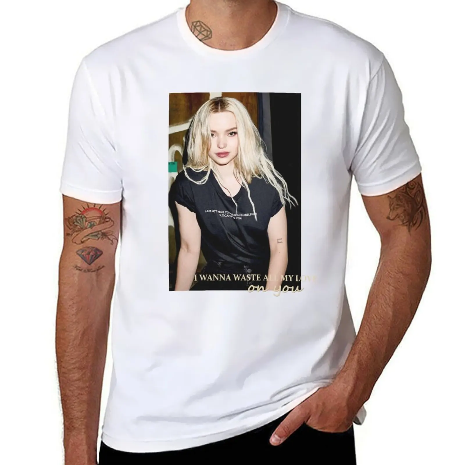 Dove Cameron - Waste T-Shirt anime t shirts oversize t shirts cotton 100% T-Shirt
Dove Cameron - Waste T-Shirt anime t shirts oversize t shirts cotton 100% T-Shirt