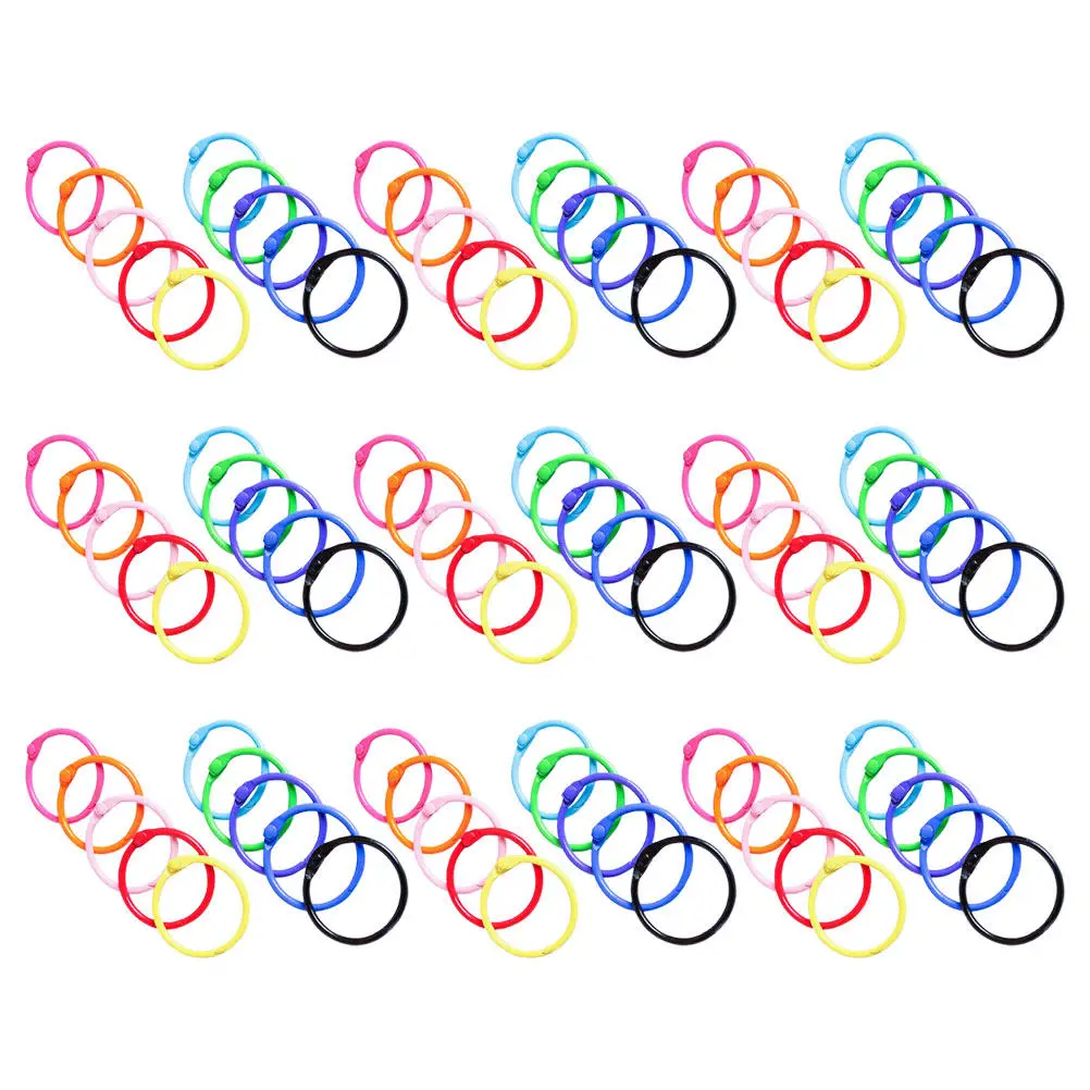 120 шт. металлических кольцевых скрепок для переплета, прочные, с полированной поверхностью, портативные, компактные, для ключей, блокнотов, скрапбукинга, органайзеров
120 шт. металлических кольцевых скрепок для переплета, прочные, с полированной поверхностью, портативные, компактные, для ключей, блокнотов, скрапбукинга, органайзеров