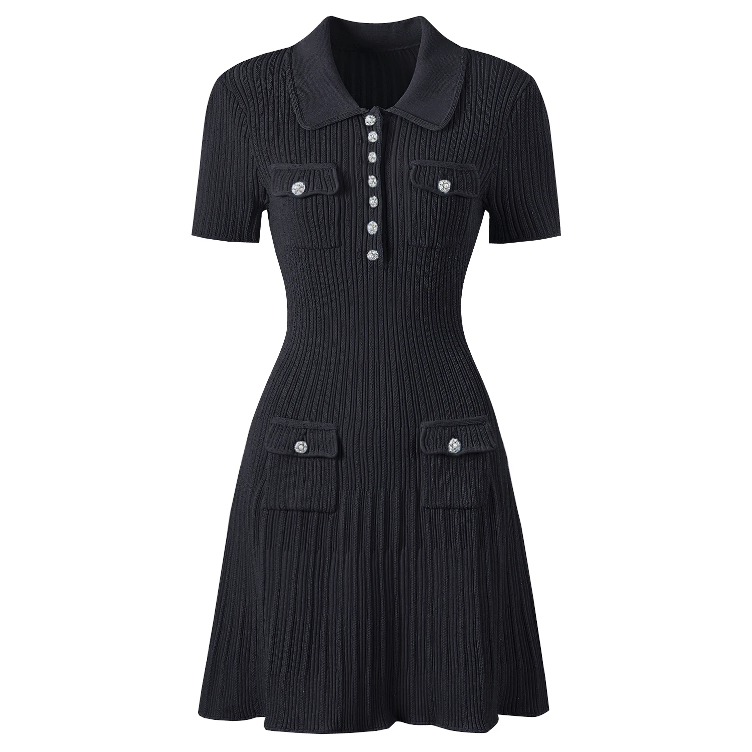 High Quality Summer 2026 New Short Sleeve Little Fragrance Dress Fashionable Versatile Lady Celebrity Short Knit Skirt
High Quality Summer 2026 New Short Sleeve Little Fragrance Dress Fashionable Versatile Lady Celebrity Short Knit Skirt