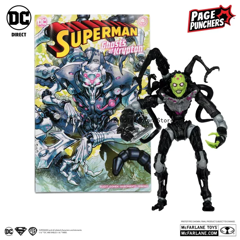McFarlane DC Page Punchers Ghosts of Krypton Set - Brainiac Silver Label Platinum Variant, Brand New & Unopened
McFarlane DC Page Punchers Ghosts of Krypton Set - Brainiac Silver Label Platinum Variant, Brand New & Unopened