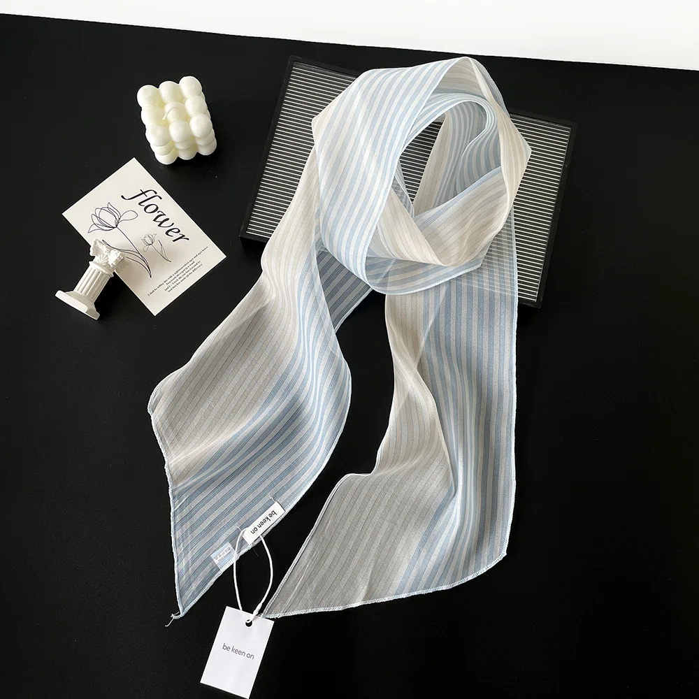 Fashion personality color matching silk scarf women long high-grade bevel scarf scarf ribbon women's scarf neck scarf wholesale
Fashion personality color matching silk scarf women long high-grade bevel scarf scarf ribbon women's scarf neck scarf wholesale