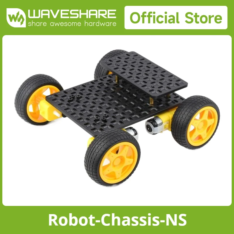 Waveshare Robot-Chassis Series Smart Mobile Robot Chassis Kit, Motor Wheel Kit, DIY Motor Car Kit, Robot Car Chassis
Waveshare Robot-Chassis Series Smart Mobile Robot Chassis Kit, Motor Wheel Kit, DIY Motor Car Kit, Robot Car Chassis