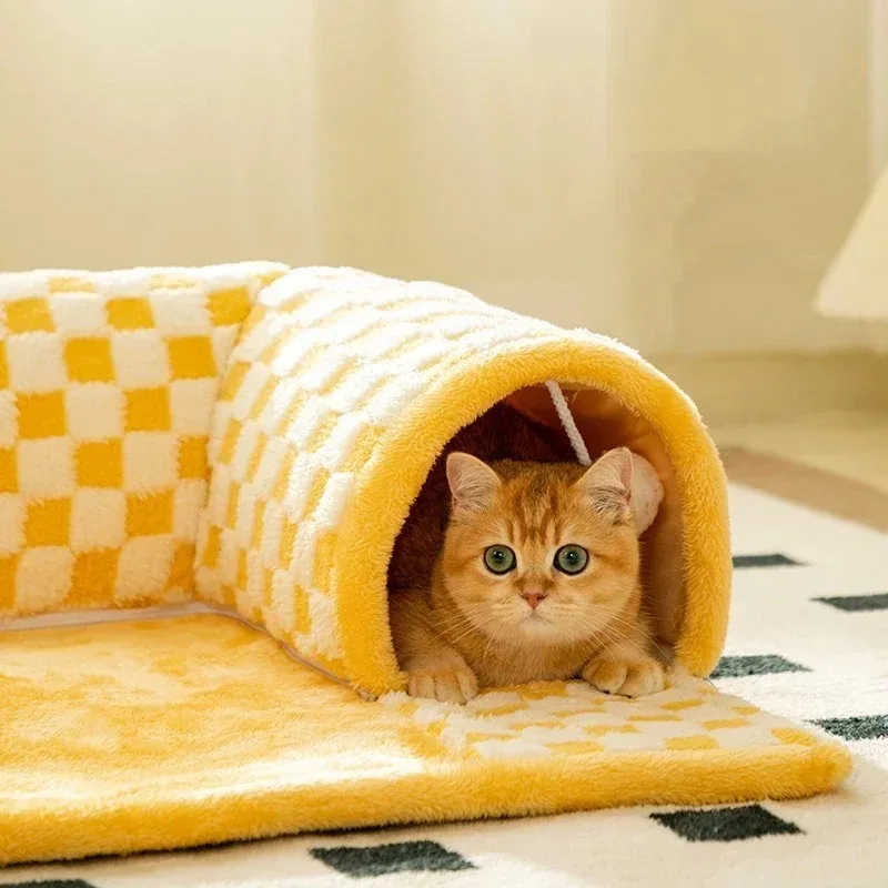 Warm Winter Cat Dog House Deep Sleep Pet Nest Fun Comfort Autumn Warm Tunnel Mat Nest for Small Medium Cat Dogs Pet Supplies
Warm Winter Cat Dog House Deep Sleep Pet Nest Fun Comfort Autumn Warm Tunnel Mat Nest for Small Medium Cat Dogs Pet Supplies